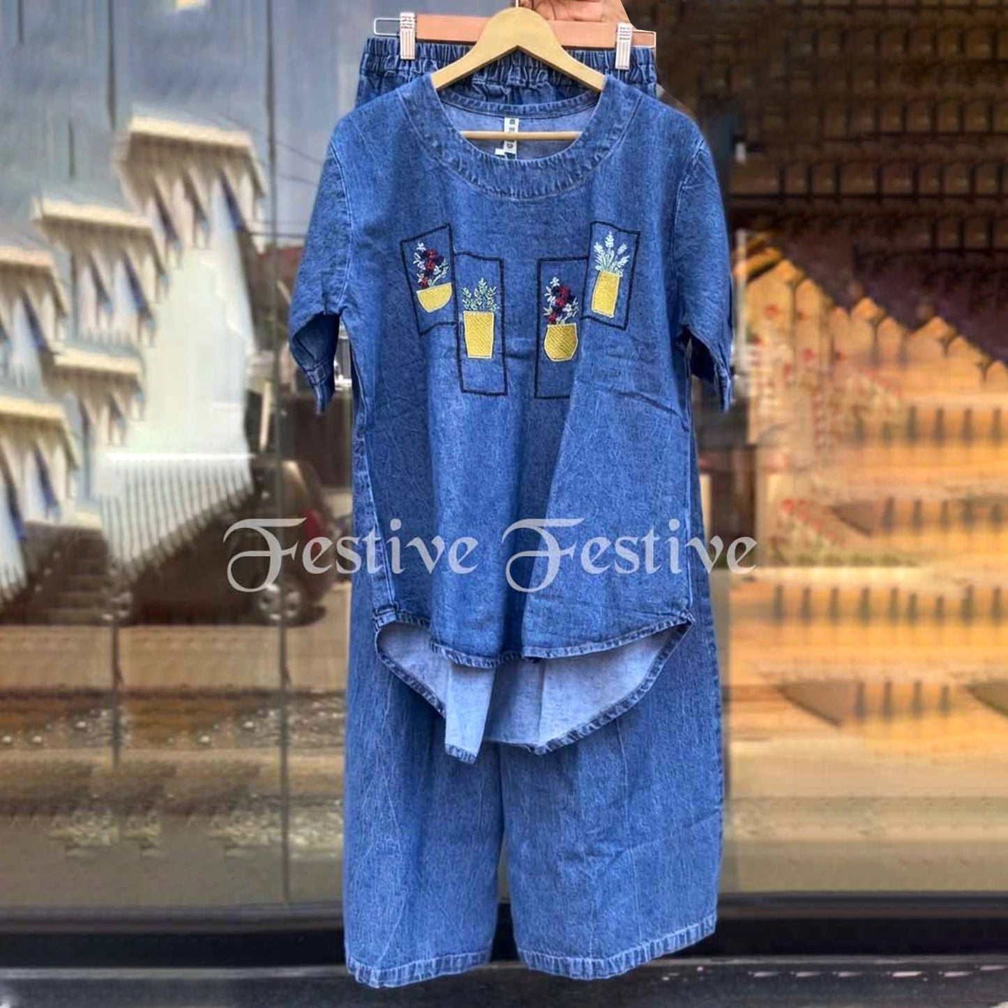 Premium Denim Co-ord set